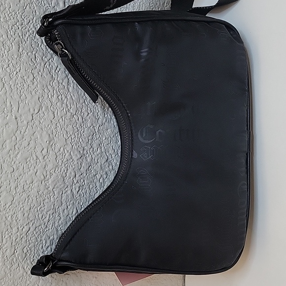 NWT Juicy Couture Material Girl Shoulder Bag With Coin Pouch Color Liquorice - Picture 12 of 17